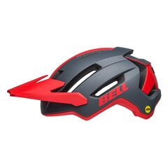 Kask mtb BELL 4FORTY AIR INTEGRATED MIPS matte gray czerwony, Kolor: czerwony, Rozmiar: M (55-59 cm)