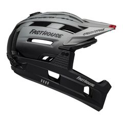Kask full face BELL SUPER AIR R MIPS SPHERICAL matte gray czarny fasthouse, Kolor: czarno-szary, Rozmiar: S (52-56 cm)