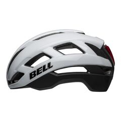 Kask gravel szosowy BELL FALCON XR LED INTEGRATED MIPS matte niebieski gray, Kolor: biały, Rozmiar: M (55-59 cm)
