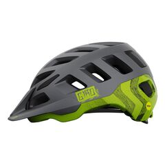 Kask mtb GIRO RADIX matte metallic czarny ano lime, Kolor: czarno-zielony, Rozmiar: L (59-63 cm)
