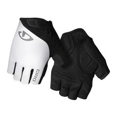 Rękawiczki męskie GIRO JAG krótki palec biały, Kolor: biały, Rozmiar: L