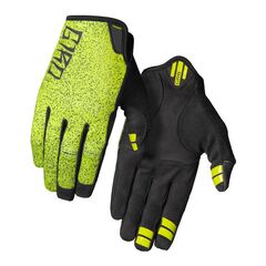 Rękawiczki męskie GIRO DND długi palec lime brakedown, Rozmiar: XL
