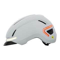 Kask miejski GIRO ETHOS INTEGRATED MIPS LED matte chalk, Kolor: biały, Rozmiar: M (55-59 cm)