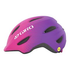 Kask dziecięcy GIRO SCAMP MIPS matte różowy purple fade, Kolor: różowy, Rozmiar: S (49-53 cm)