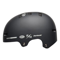 Kask bmx BELL LOCAL matowy czarno-biały Fasthouse, Kolor: czarno-biały, Rozmiar: L (59-61.5 cm)