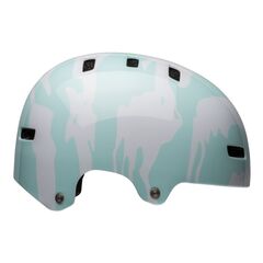 Kask juniorski BELL SPAN ravine gloss biało-niebieski, Kolor: błękitny, Rozmiar: XS (49-53 cm)