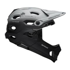 Kask full face BELL SUPER DH MIPS SPHERICAL fasthouse taco tuesday matte gray czarny, Kolor: czarny, Rozmiar: L (58-62 cm)