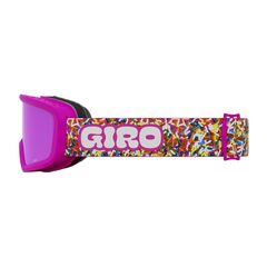Gogle zimowe juniorskie GIRO CHICO 2.0 różowy SPRINKLES (Szyba lustrzana kolorowa AMBER różowy 19-42% S2), 3 zdjęcie