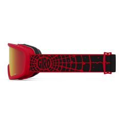 Gogle zimowe juniorskie GIRO CHICO 2.0 czerwony SOLAR FLAIR (Szyba lustrzana kolorowa AMBER SCARLET 19-42% S2), 3 zdjęcie