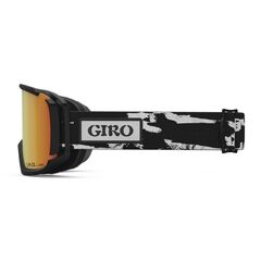 Gogle zimowe GIRO REVOLT czarny & biały STAINED (Szyba lustrzana kolorowa VIVID-Carl Zeiss VIVID  EMBER 19-42% S2), 3 zdjęcie
