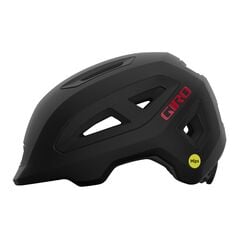 Kask dziecięcy GIRO SCAMP II matte czarny czerwony, Kolor: czarny, Rozmiar: 45-49