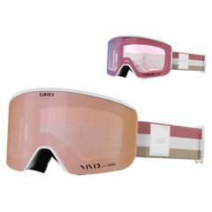 Gogle zimowe GIRO ELLA biały LX STRIPE (szyba VIVID ROSE GOLD 19-42% S2 + VIVID INFRARED 62% S1)