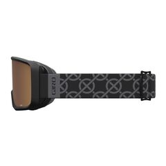 Gogle zimowe GIRO SAGEN czarny MONGRAM (szyba AMBER GOLD 19-42% S2), 3 zdjęcie