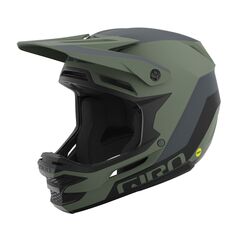 Kask full face GIRO INSURGENT SPHERICAL matte hedge green ciemny shark, Kolor: zielony, Rozmiar: M/L (55-59 cm)