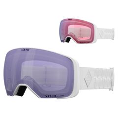 Gogle zimowe GIRO COMP WITE BLISS (Szyba lustrzana kolorowa VIVID-Carl Zeiss HAZE 8-18% VLT S3 + Szyba lustrzana kolorowa VIVID-Carl Zeiss INFRARED 50% S1)