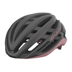 Kask szosowy GIRO AGILIS matte czarny bright czerwony, Kolor: różowy, Rozmiar: 59-63