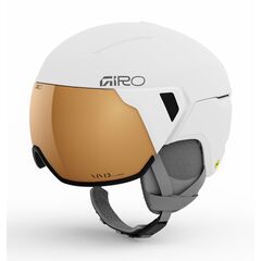 Kask zimowy damski GIRO ARIA SPHERICAL MIPS matte biały / VIVID copper