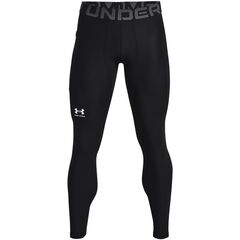 UNDER ARMOUR spodnie treningowe legginsy męskie czarne, Kolor: czarny, Rozmiar: S