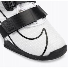 NIKE-ROMALEOS-4 buty do podnoszenia ciężarów na siłownię białe/czarne, Kolor: biały, Rozmiar: 43, 6 zdjęcie