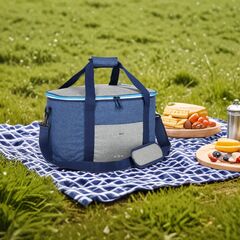 NILS CAMP torba termiczna 32L NC2903 niebieska, 4 zdjęcie