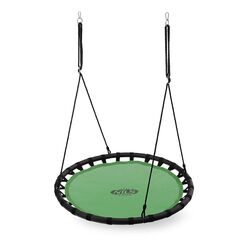 NILS FUN huśtawka dla dzieci bocianie gniazdo 120cm NB5036 zielony, Kolor: zielony, Rozmiar: one size