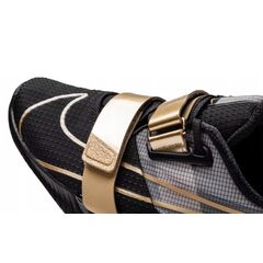 NIKE-ROMALEOS-4 buty do podnoszenia ciężarów na siłownie czarne/złote, Kolor: złoty, Rozmiar: 42, 4 zdjęcie