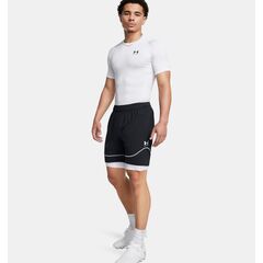 UNDER ARMOUR koszulka treningowa męska t-shirt HG Armour Comp SS biała, Kolor: biały, Rozmiar: XXL, 3 zdjęcie