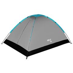 NILS CAMP namiot turystyczny 2 osobowy NC3021 szary, Kolor: szary