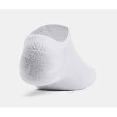 UNDER ARMOUR zestaw skarpetek stopek 6 par Essential No Show białe, Kolor: biały, Rozmiar: M, 3 zdjęcie