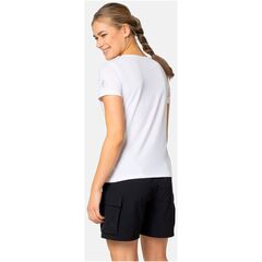 ODLO Koszulka techiczna damska T-shirt crew neck s/s F-DRY RIDGELINE biała, Kolor: biały, Rozmiar: XS