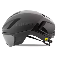 Kask czasowy GIRO VANQUISH INTEGRATED MIPS matte czarny gloss czarny, Kolor: czarny, Rozmiar: M (55-59 cm)