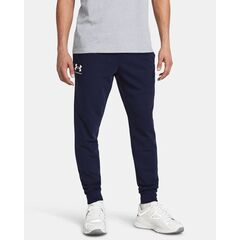 UNDER ARMOUR spodnie dresowe męskie UA Rival Terry Jogger granatowe, Kolor: granatowy, Rozmiar: S
