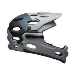 Kask full face BELL SUPER 3R MIPS downdraft matte gray gunmetal, Kolor: szary, Rozmiar: S (52–56 cm)