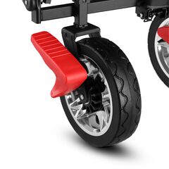 NILS CAMP wózek transportowy turystyczny 120L NC2603 czarny, 4 zdjęcie