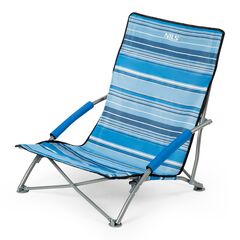 NILS CAMP krzesło turystyczne leżak na plaże NC3035 niebieskie, Kolor: niebieski, Waga: 0,5