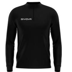 GIVOVA bluza sportowa męska treningowa na zamek MA020 czarny, Kolor: czarny, Rozmiar: XL