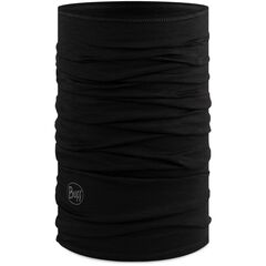 BUFF MERINO LIGHTWEIGHT SOLID BLACK