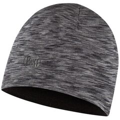 BUFF MERINO LIGHTWEIGHT BEANIE BLACK-GRAPHITE