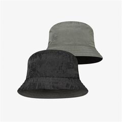 Kapelusz BUFF TRAVEL BUCKET HAT GLINE BLACK-GREY