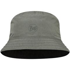 Kapelusz BUFF TRAVEL BUCKET HAT GLINE BLACK-GREY