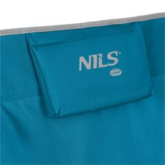 NILS CAMP krzesło turystyczne leżak na plaże NC3306 grantowe, Kolor: czarny, Waga: 0,5, 2 zdjęcie