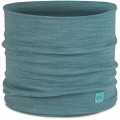 BANDANA BUFF MERINO HEAVYWEIGHT NECK WARMER SOLID POOL