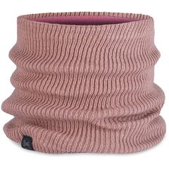 KOMIN BUFF KNITTED & FLEECE NECKWARMER LAN PALEPINK