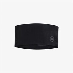 BUFF THERMONET HEADBAND SOLID BLACK