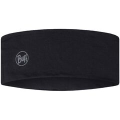 OPASKA BUFF MERINO LIGHTWEIGHT HEADBAND SOLID BLACK
