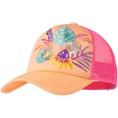 BUFF TRUCKER CAP YOUTH NEOTTIA CORAL, Kolor: pomarańczowy