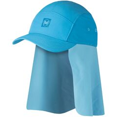 BUFF DESERT CAP KIDS SOLID AZURE, Kolor: niebieski