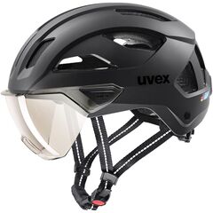 Uvex Kask UVEX Stride visor czarny, Kolor: czarny