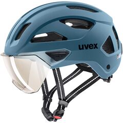 Uvex Kask UVEX Stride visor niebieski, Kolor: niebieski