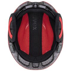 Kask narciarski Uvex Heyya czerwony, Kolor: czerwony, Rozmiar: 46-50, 4 zdjęcie